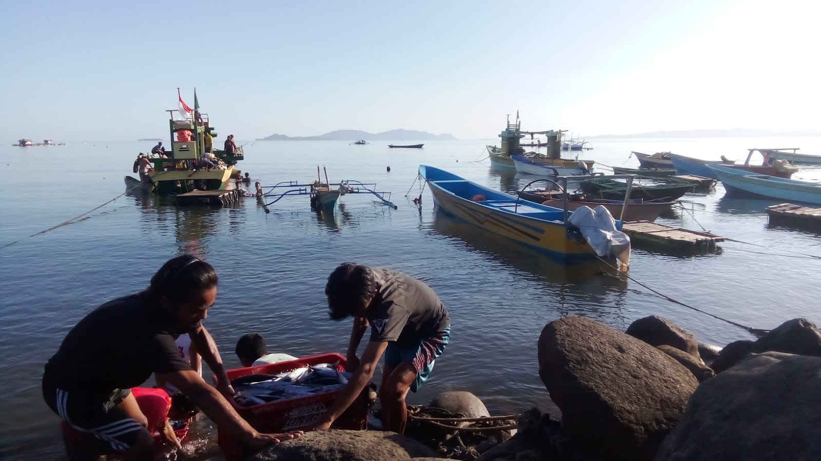 Denyut Pagi di Dermaga Likupang Timur, Saat Laut Memberi Berkah